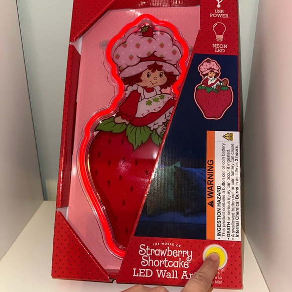 Other - Strawberry Shortcake LED Wall Art